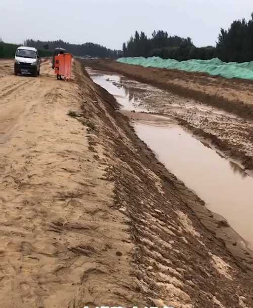 盐城大丰河道降水